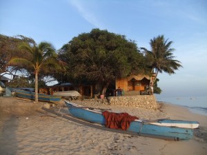 The Sina Guesthouse in Com - home for a night.