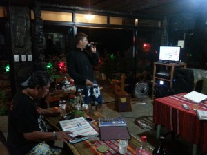 Cannot stay with Romy without singing a few songs.